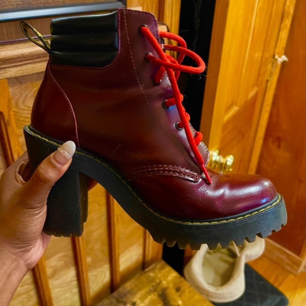Dr. Martens persephone shiraz heeled boots